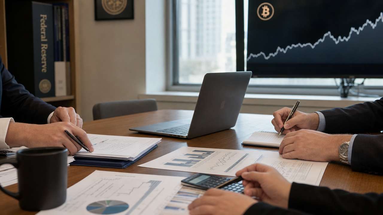 Bitcoin stabil vid 76 000 dollar – Fed:s besked avgör riktningen