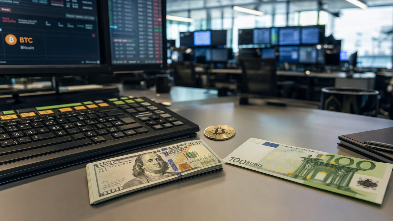 Bitcoin står pall när dollarn når högsta nivån på 18 månader