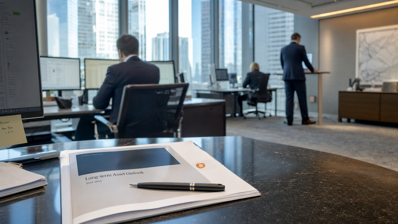 JPMorgan: Bitcoin väntas ge högre avkastning än aktier och guld kommande decennium