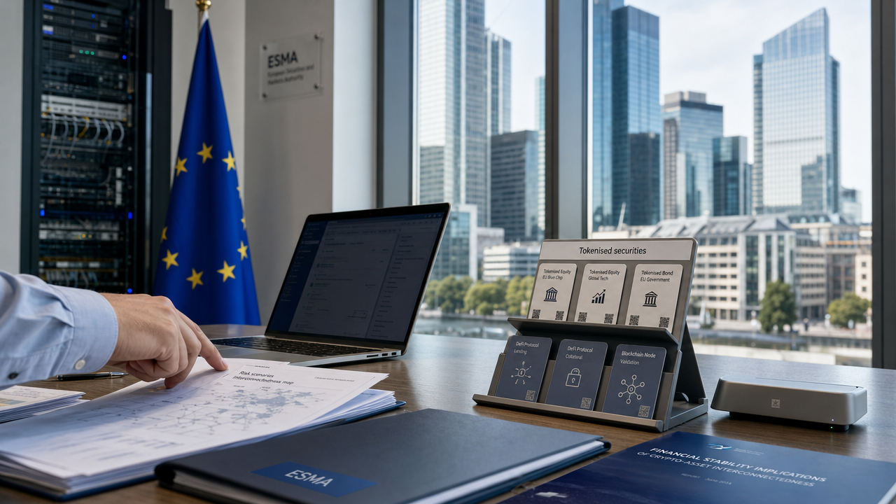 ESMA varnar: Stärkta kopplingar mellan krypto och traditionell finans kan öka riskerna