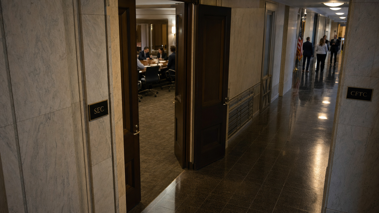 SEC och CFTC trappar upp arbetet med kryptoregler när Clarity Act fastnar i senaten