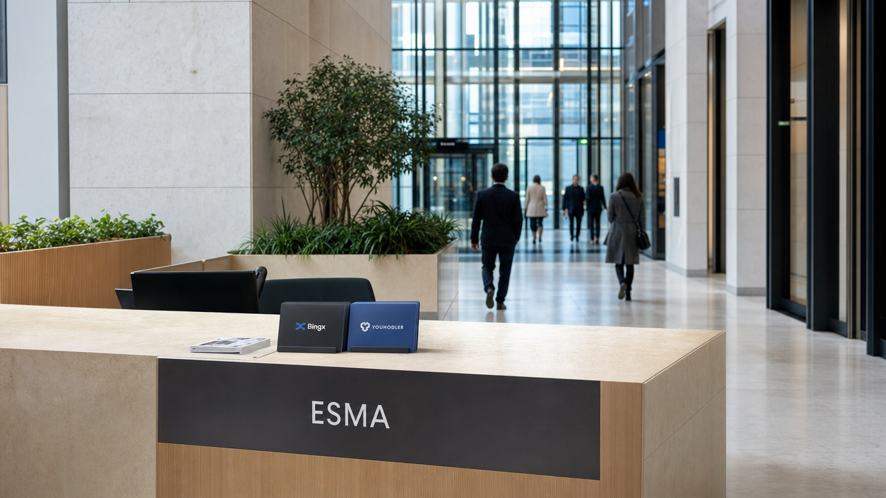 BingX och YouHodler godkänns i ESMA:s MiCA-register – totalt 375 aktörer