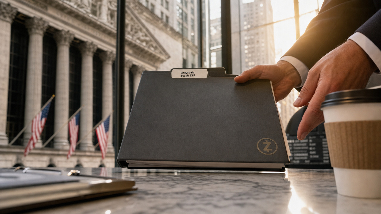 Grayscale tar nytt steg mot Zcash-ETF i USA