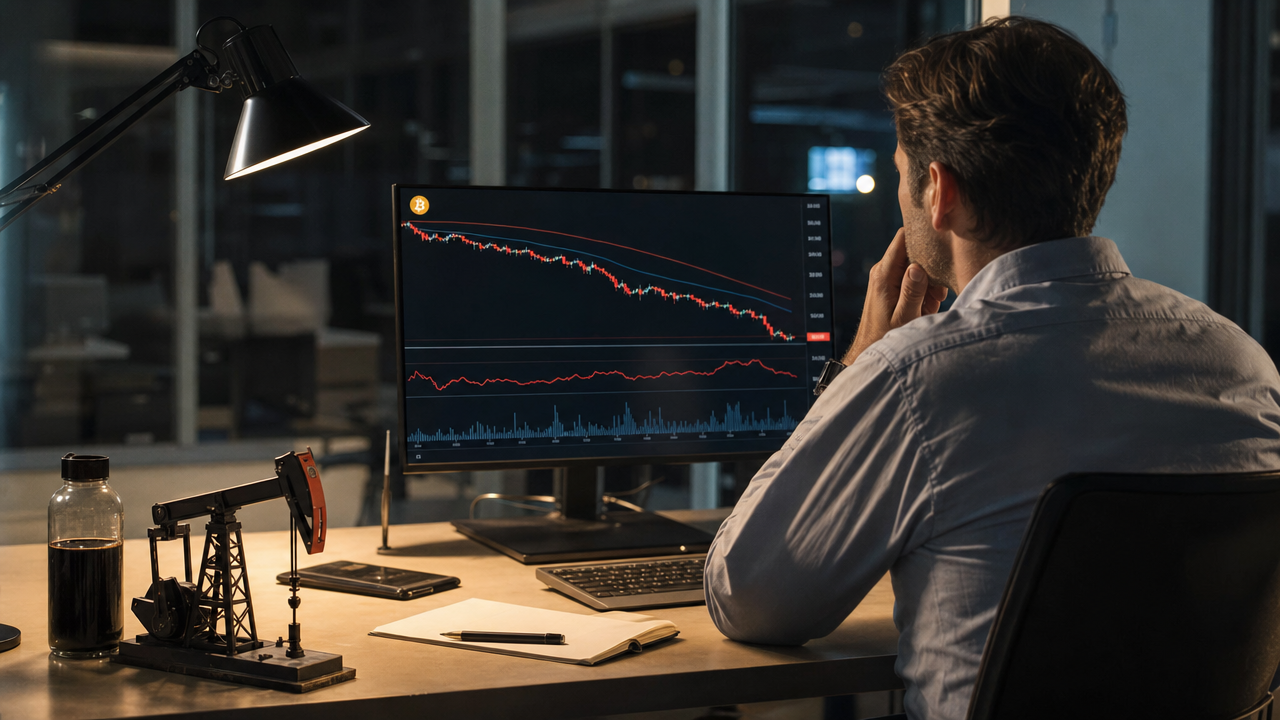 Ett år efter Bitcoinkraschen – nu hotar oljepriset kryptomarknaden