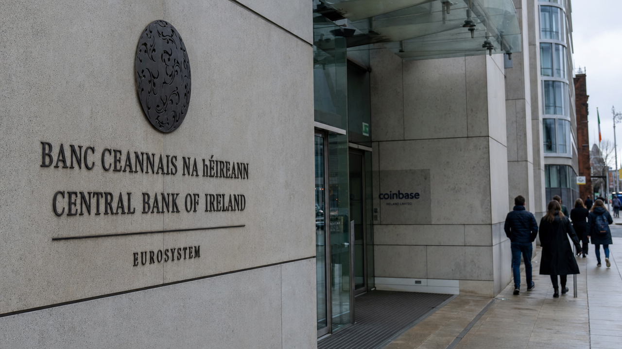 Coinbase Ireland bötfälls av irländska centralbanken