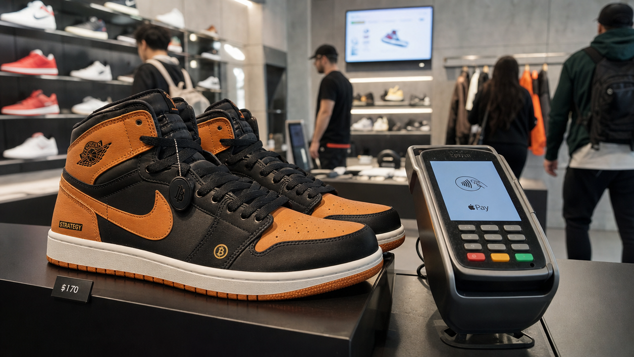 Strategy lanserar Bitcoin-Jordans – men kryptobetalningar saknas