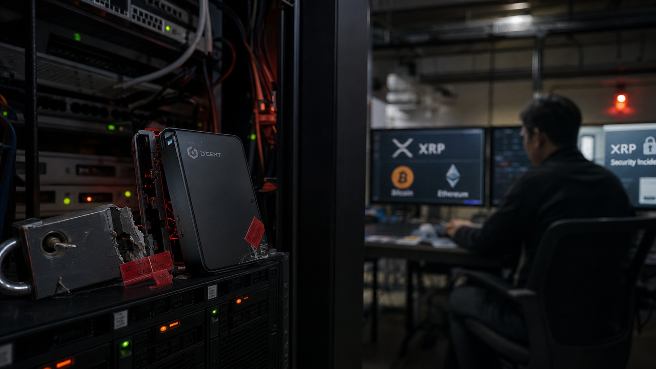 D’CENT-hack slår mot XRP – sprider sig till Bitcoin och Ethereum