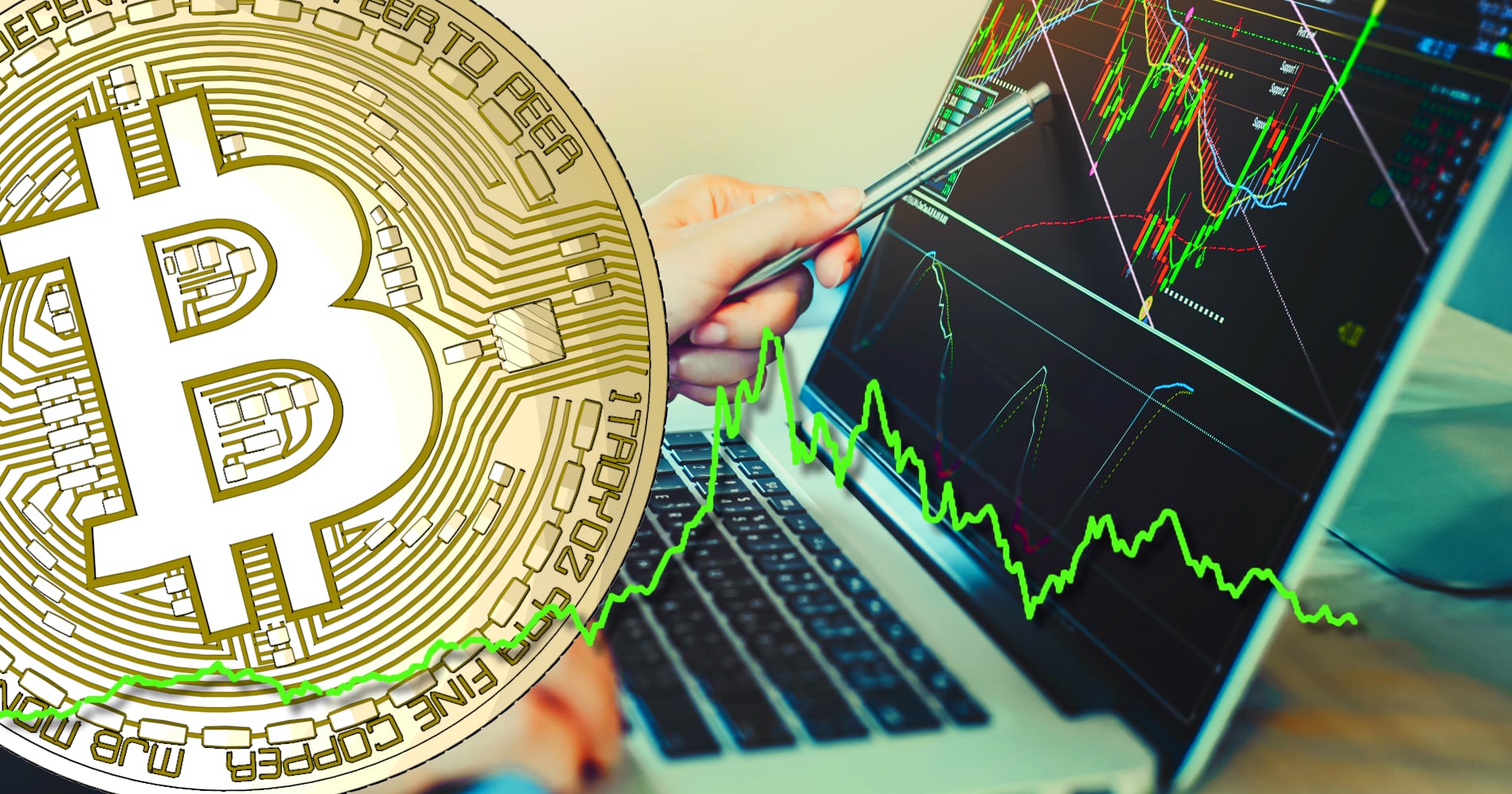 Här kan du följa bitcoinkursen i realtid