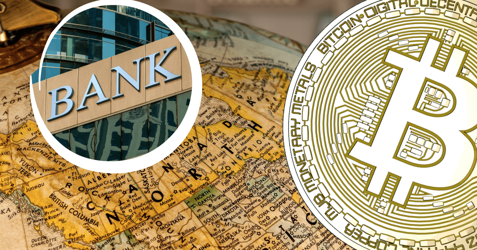 Kryptodygnet: Röda siffror på marknaderna och bank gör betalningar med bitcoin.