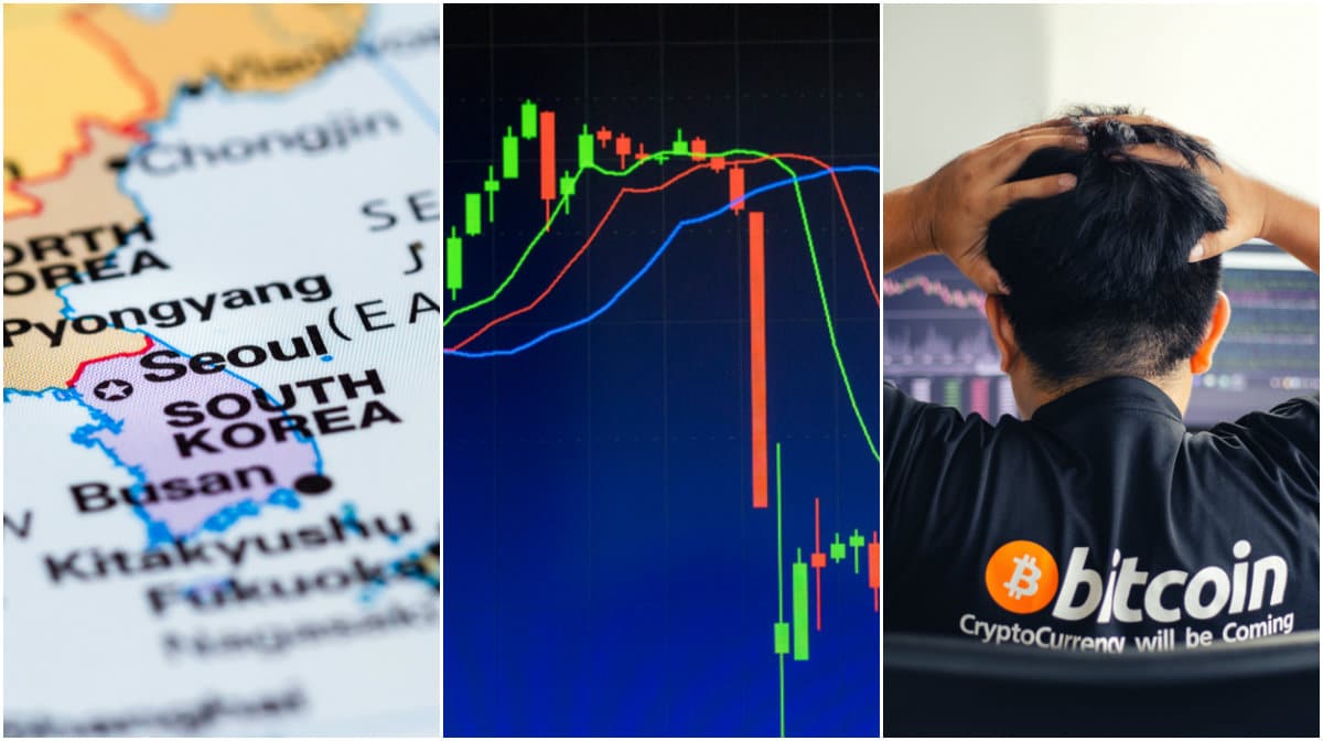 Kryptodygnet: Sydkoreansk börs hackad och blodigt på marknaderna.