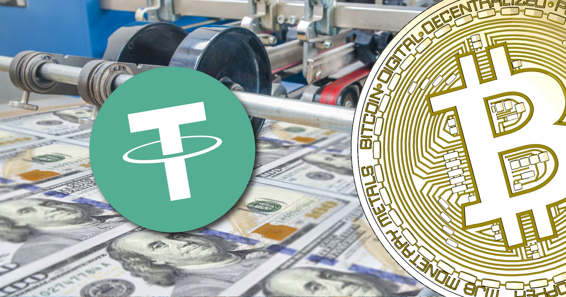 Tether fortsätter tycka upp pengar.