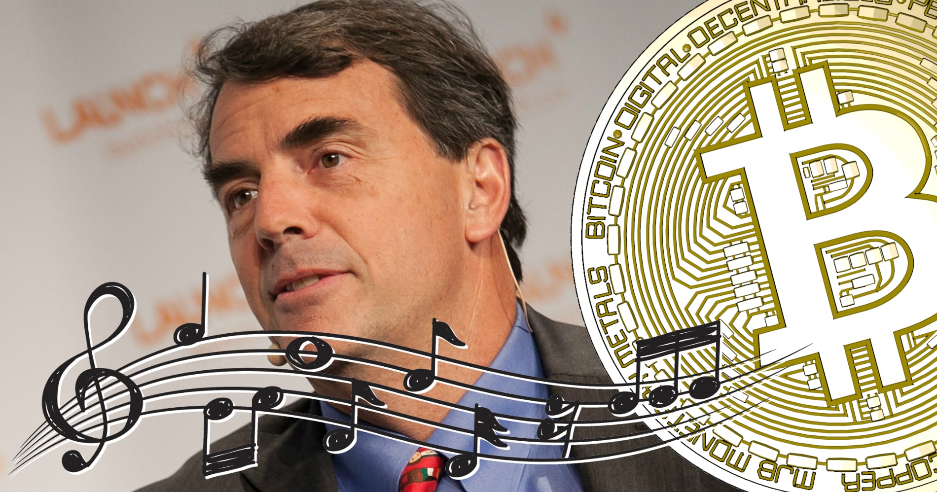 Tim Draper släpper en låt om bitcoin.