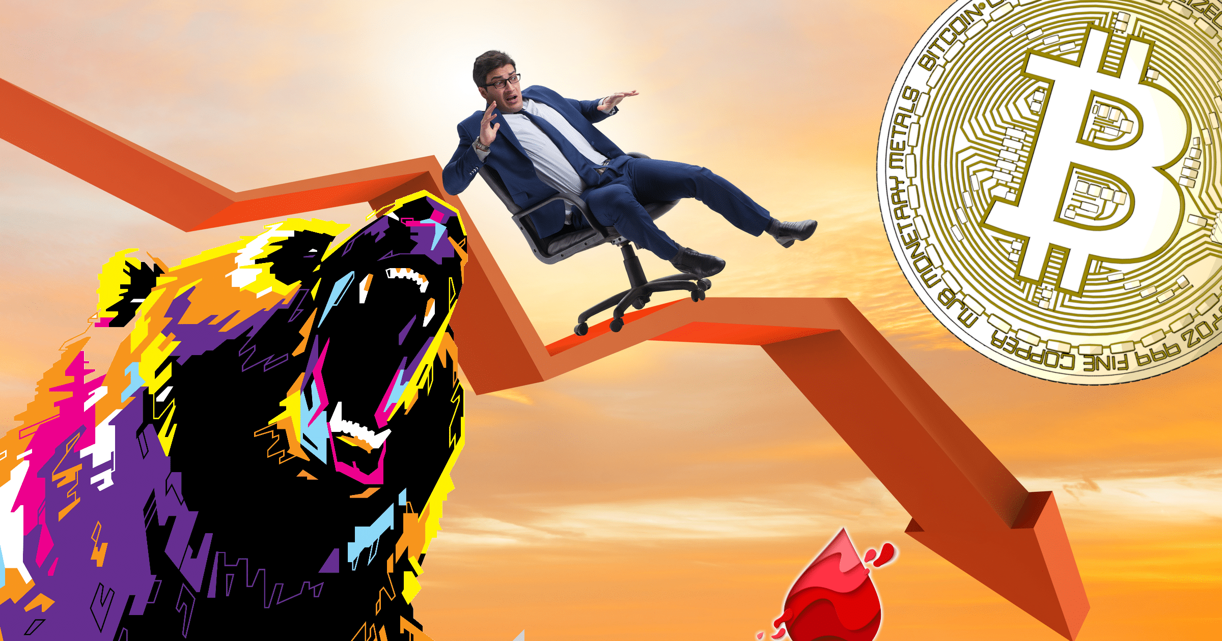Kryptodygnet: Marknaderna rasar – bitcoin faller över 600 dollar.