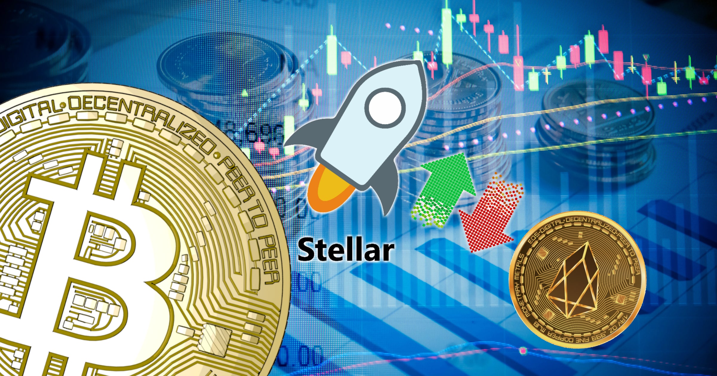Kryptodygnet: Marknaderna backar – stellar är nu den femte största kryptovalutan.