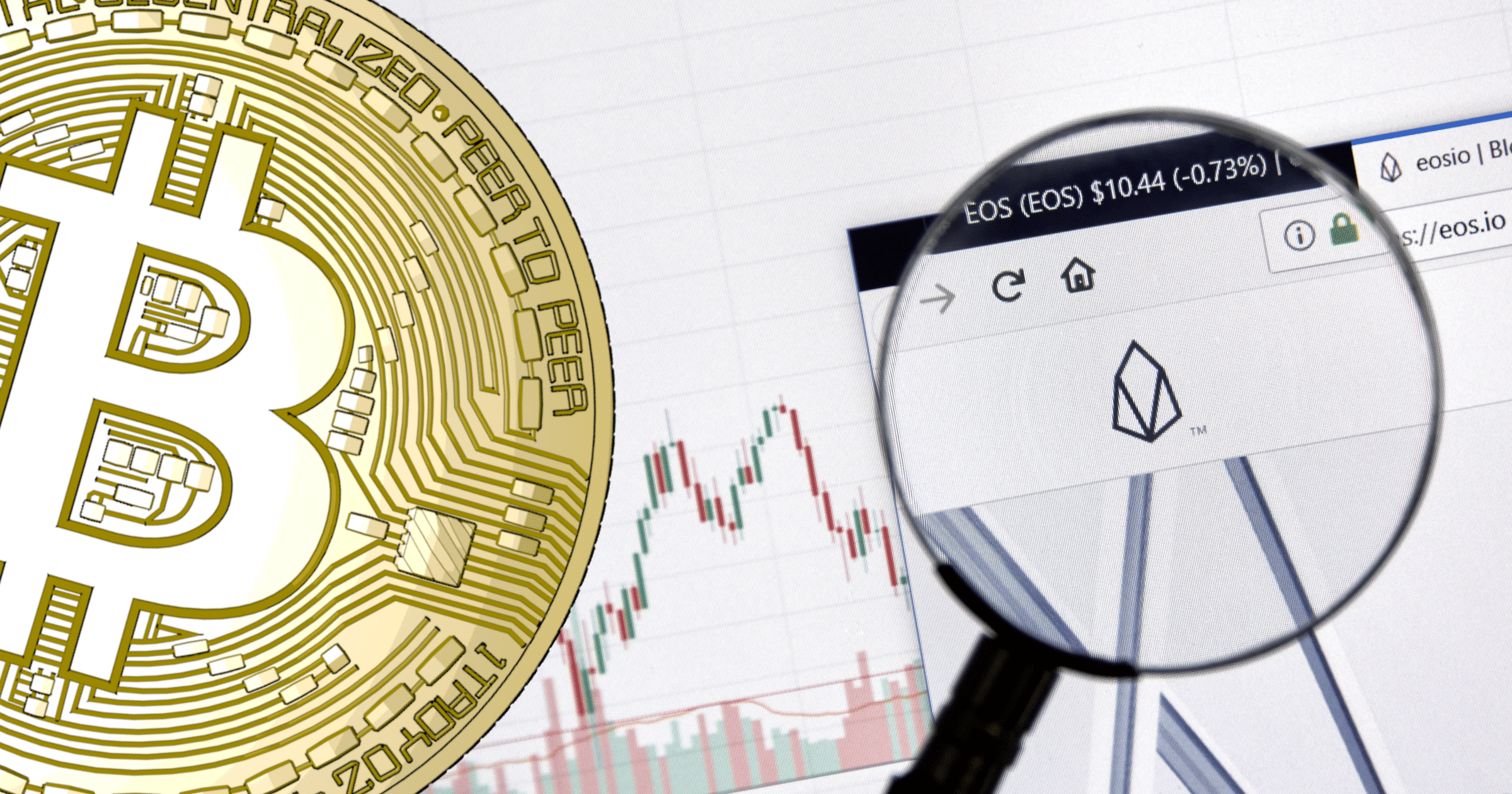 Små nedgångar på kryptomarknaderna – eos backar mest.