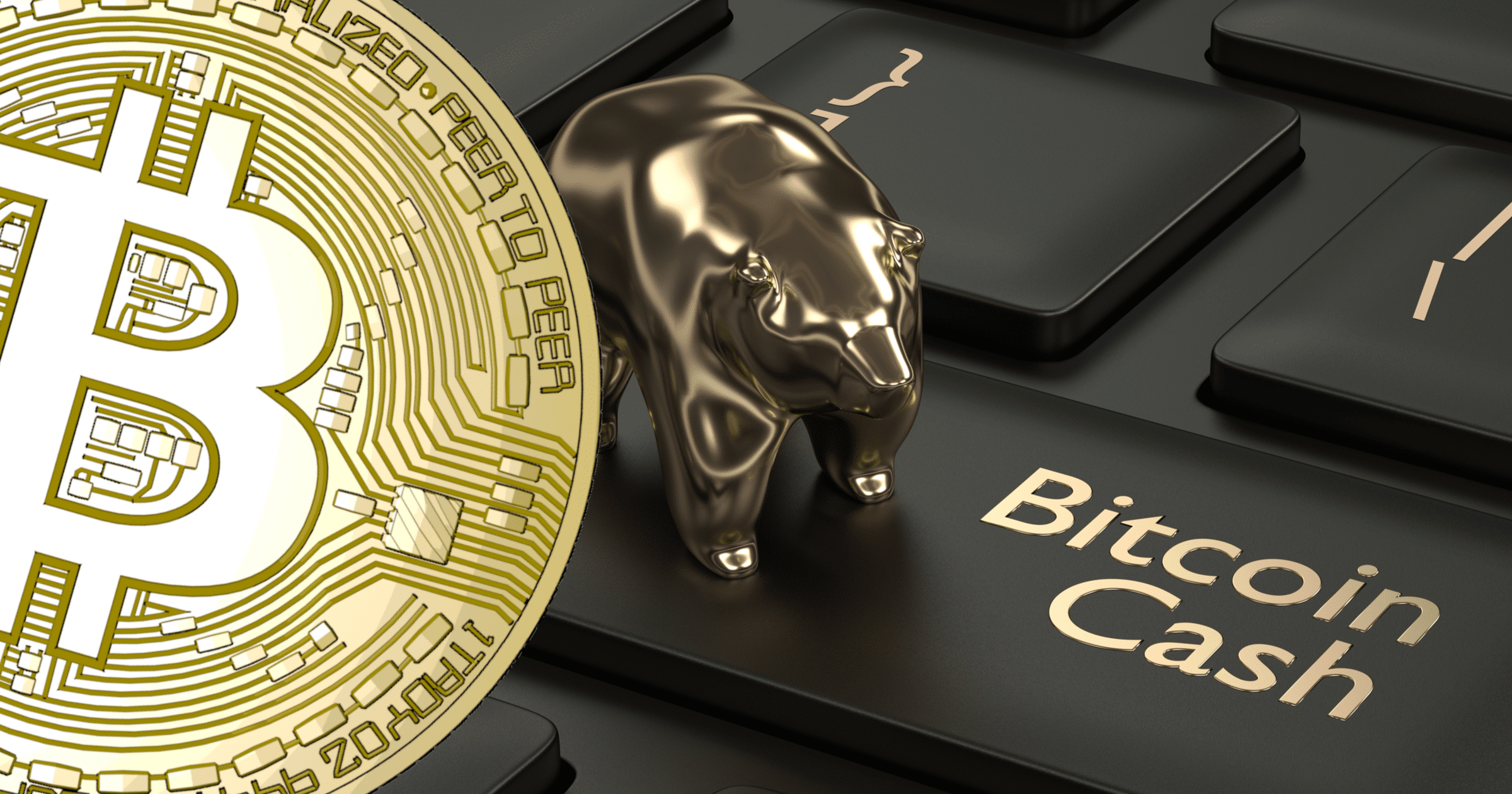 Bitcoin cash går mot strömmen när de största kryptovalutorna visar röda siffror.