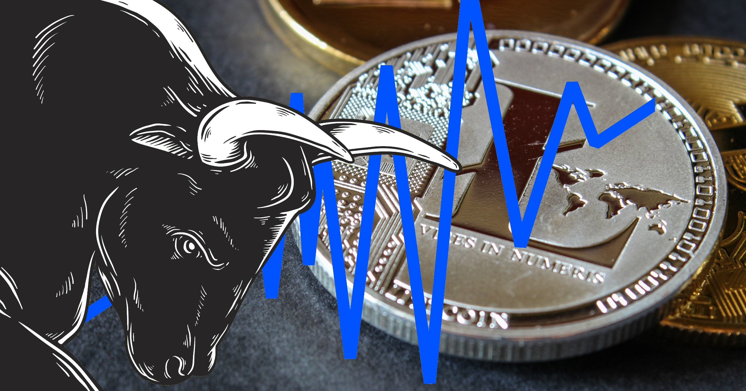 Litecoin och eos ökar mest på stillastående marknader.