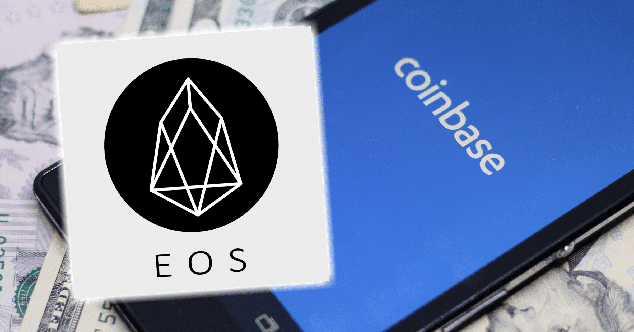 Coinbase lägger till eos på sin huvudplattform.