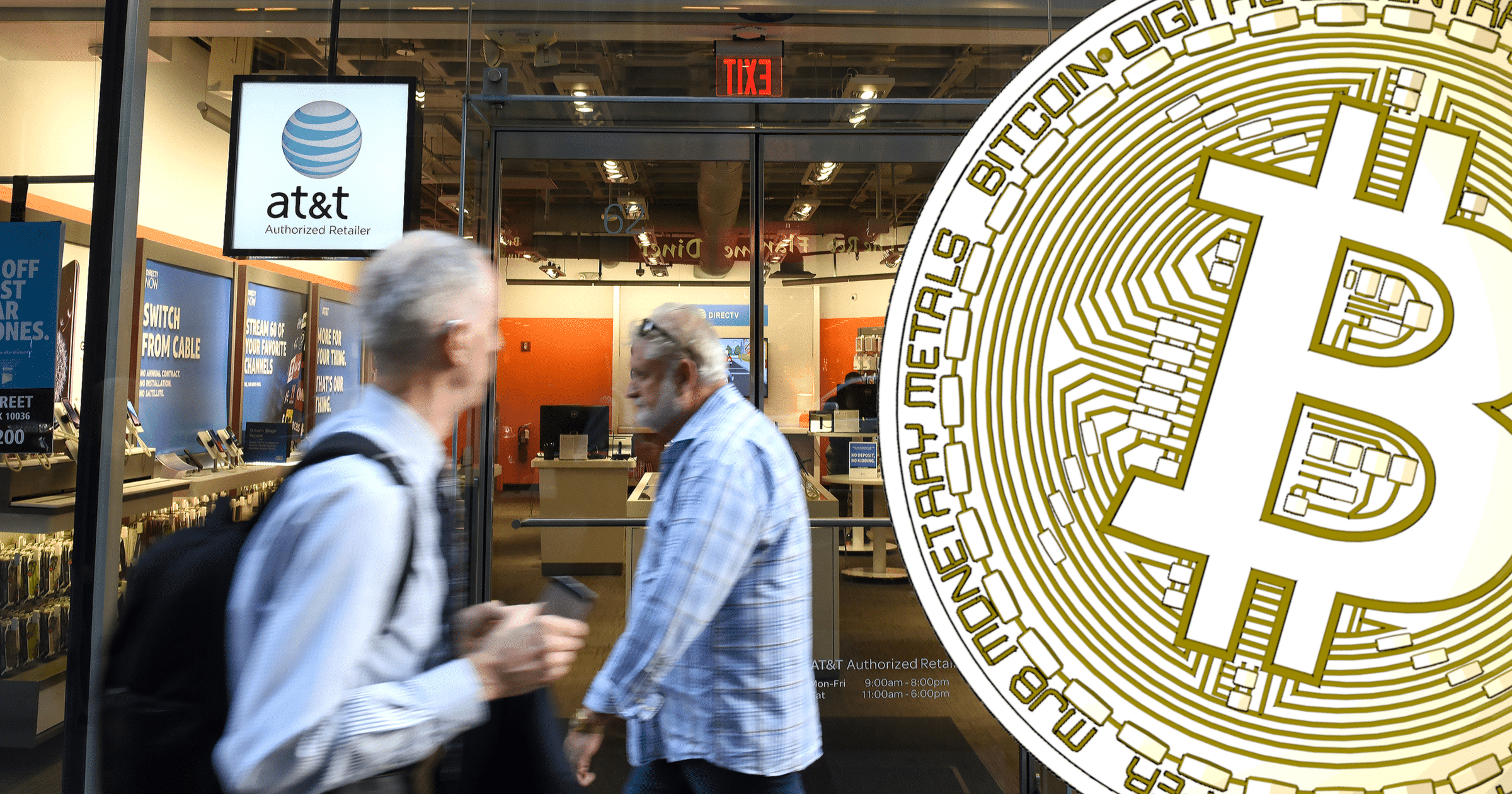 Nu kan kunder hos amerikanska mobiljätten AT&T betala sina telefonräkningar med bitcoin.