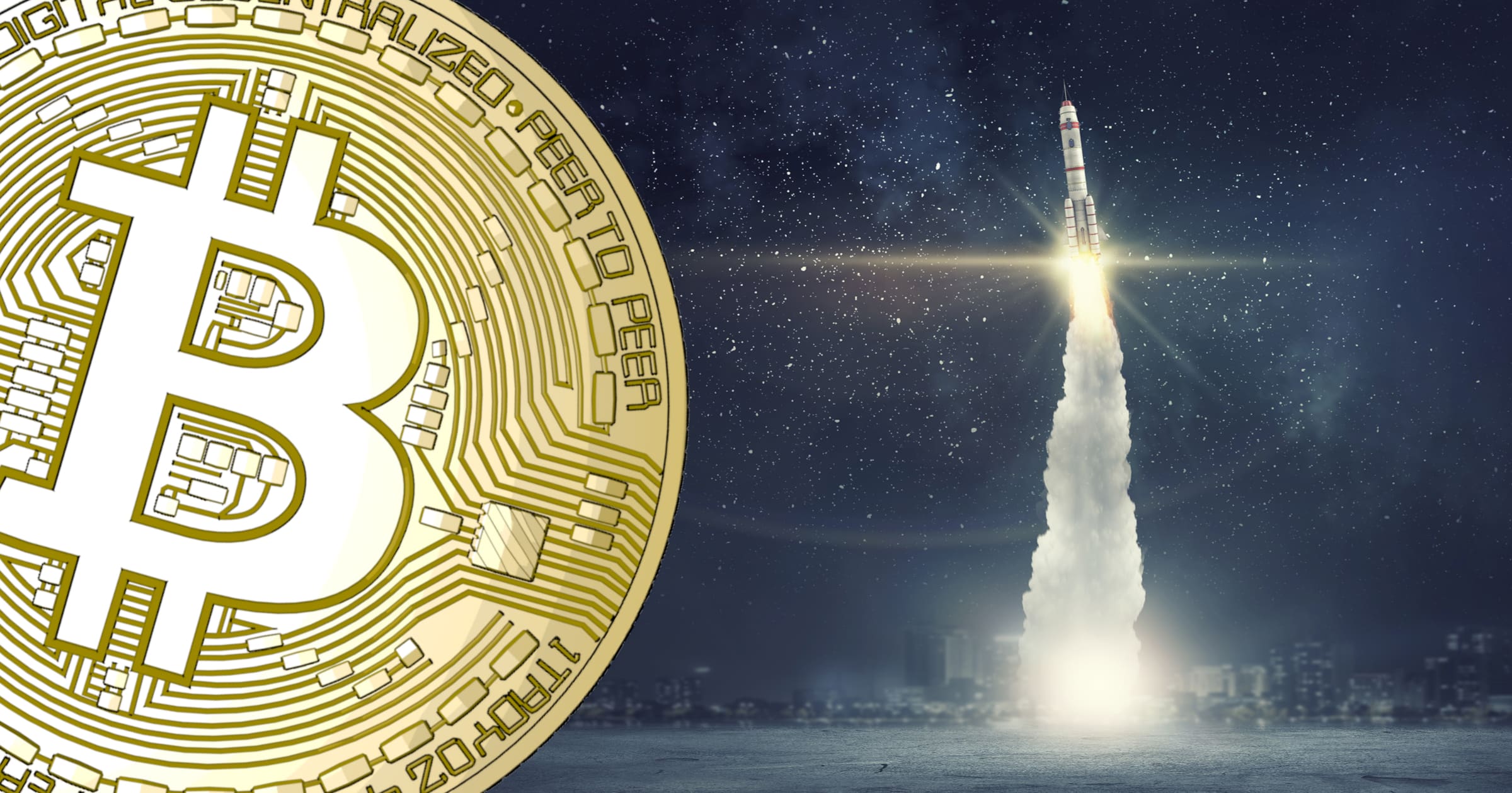 Bitcoinkursen på nytt årshögsta – närmar sig 10 000 dollar.