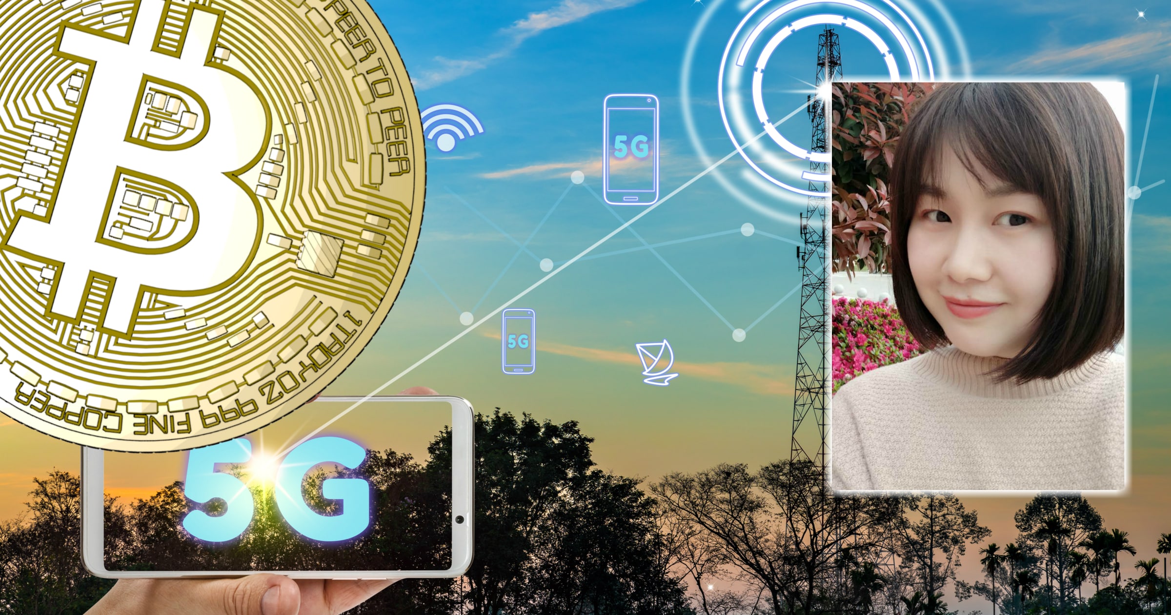 Justina Zheng: 5G är bra – kombinerat med blockchain är det revolutionerande.