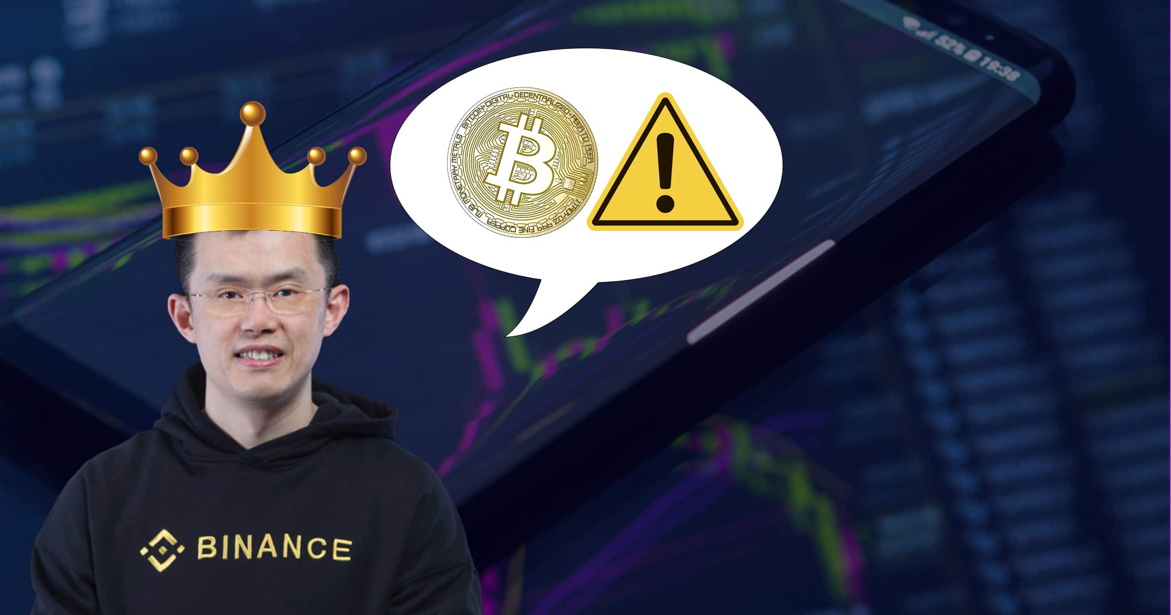 Kryptokungens varning: Bitcoin-priset kan bli ännu mer volatilt