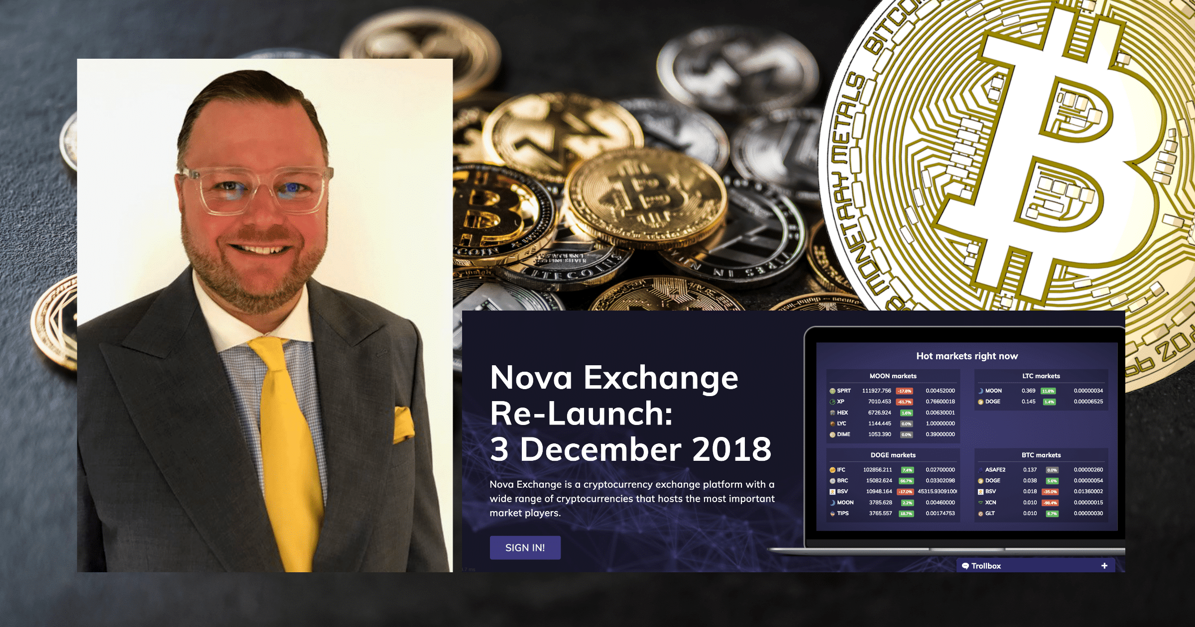 Svenska kryptobörsen Nova lägger ner.