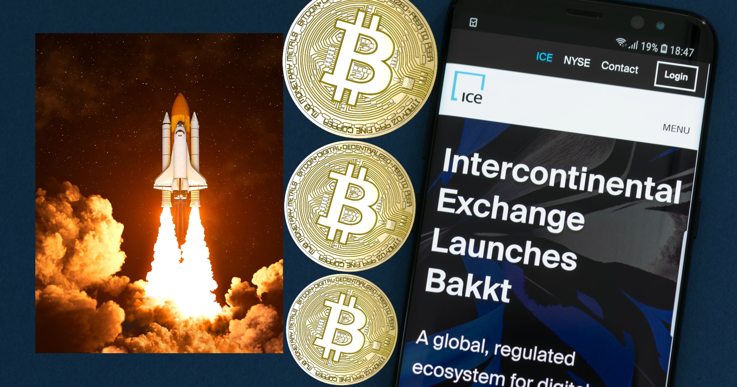 Handelsvolymen för Bakkts bitcoinkontrakt rusar med 796 procent.