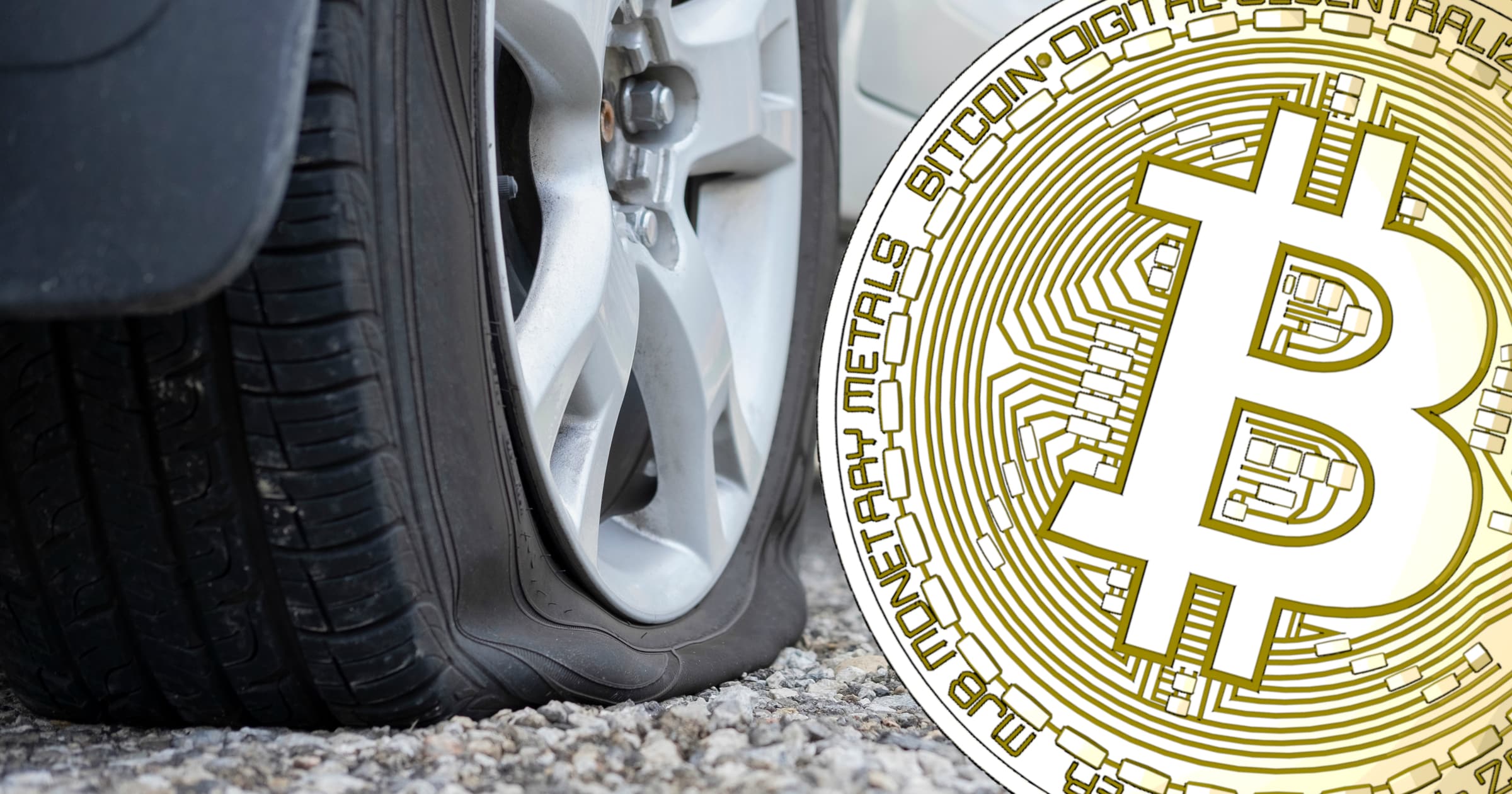 Luften ur för bitcoin – priset faller under 8 000 dollar.