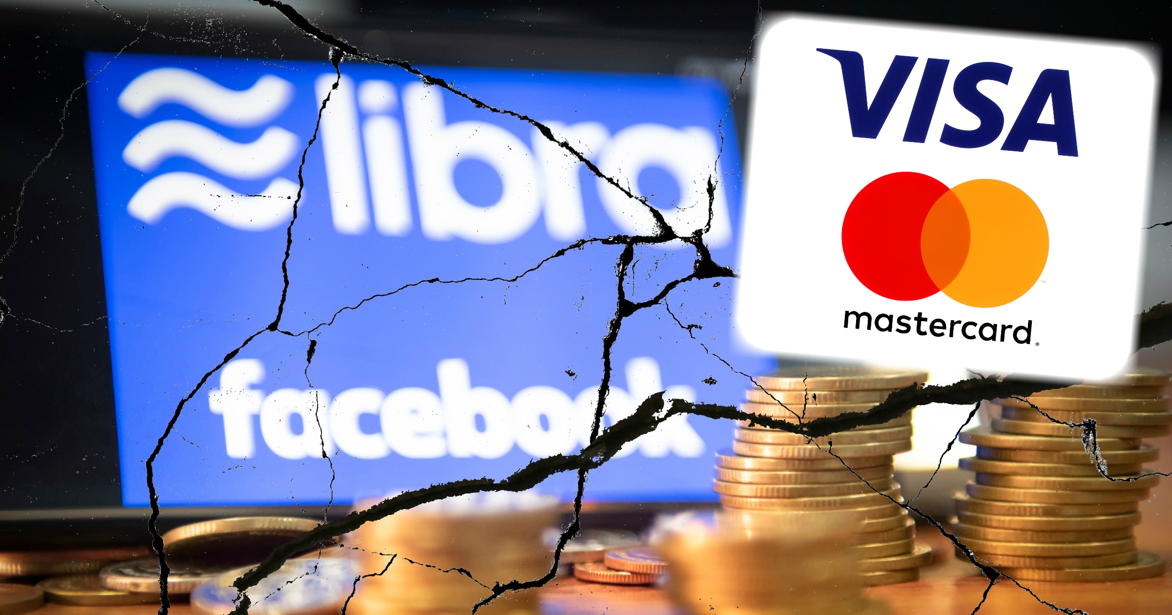Visa och Mastercard tveksamma till att fortsätta stödja Facebooks libraprojekt.