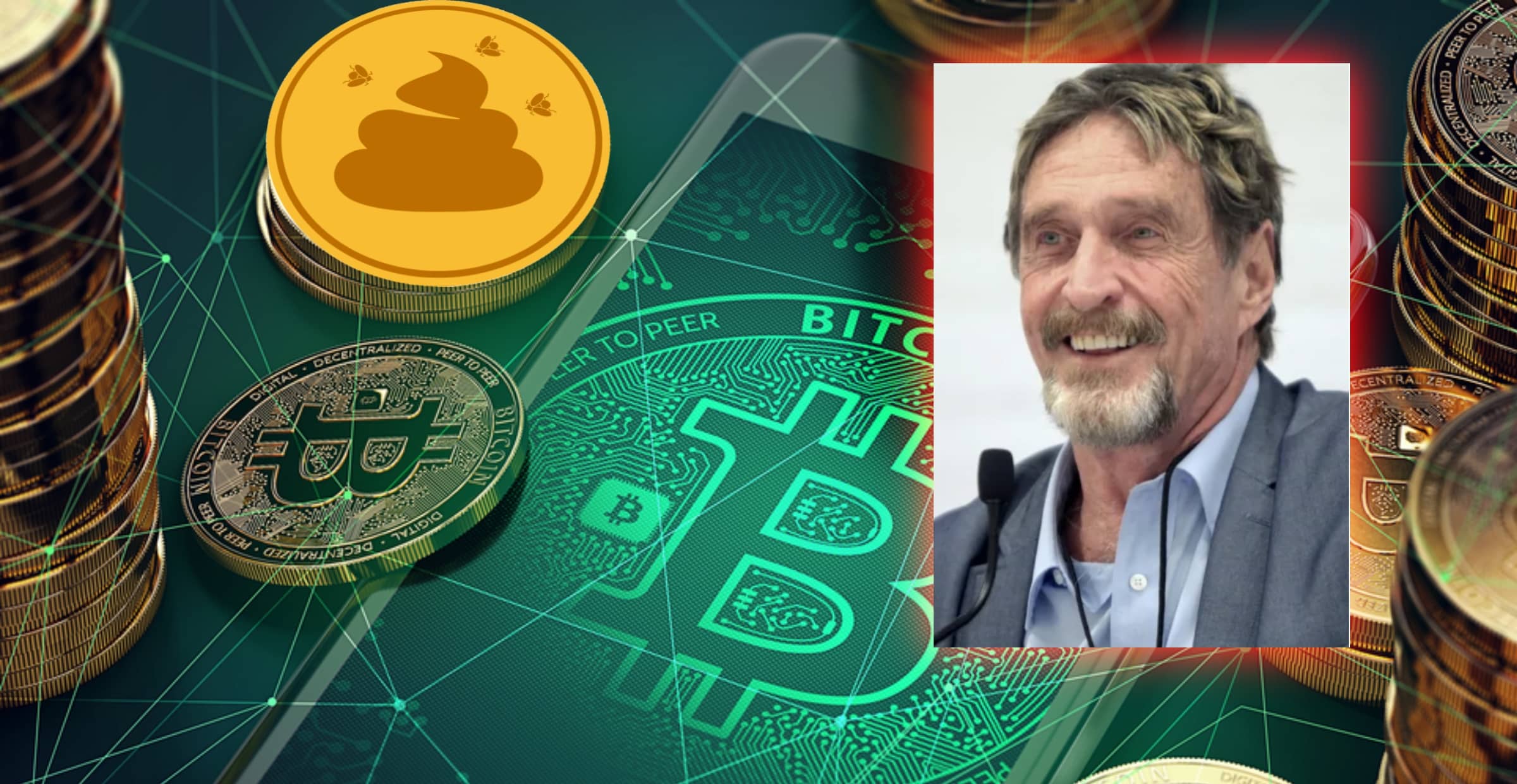 Efter penislöftet: Nu kallar John McAfee bitcoin för "shitcoin"