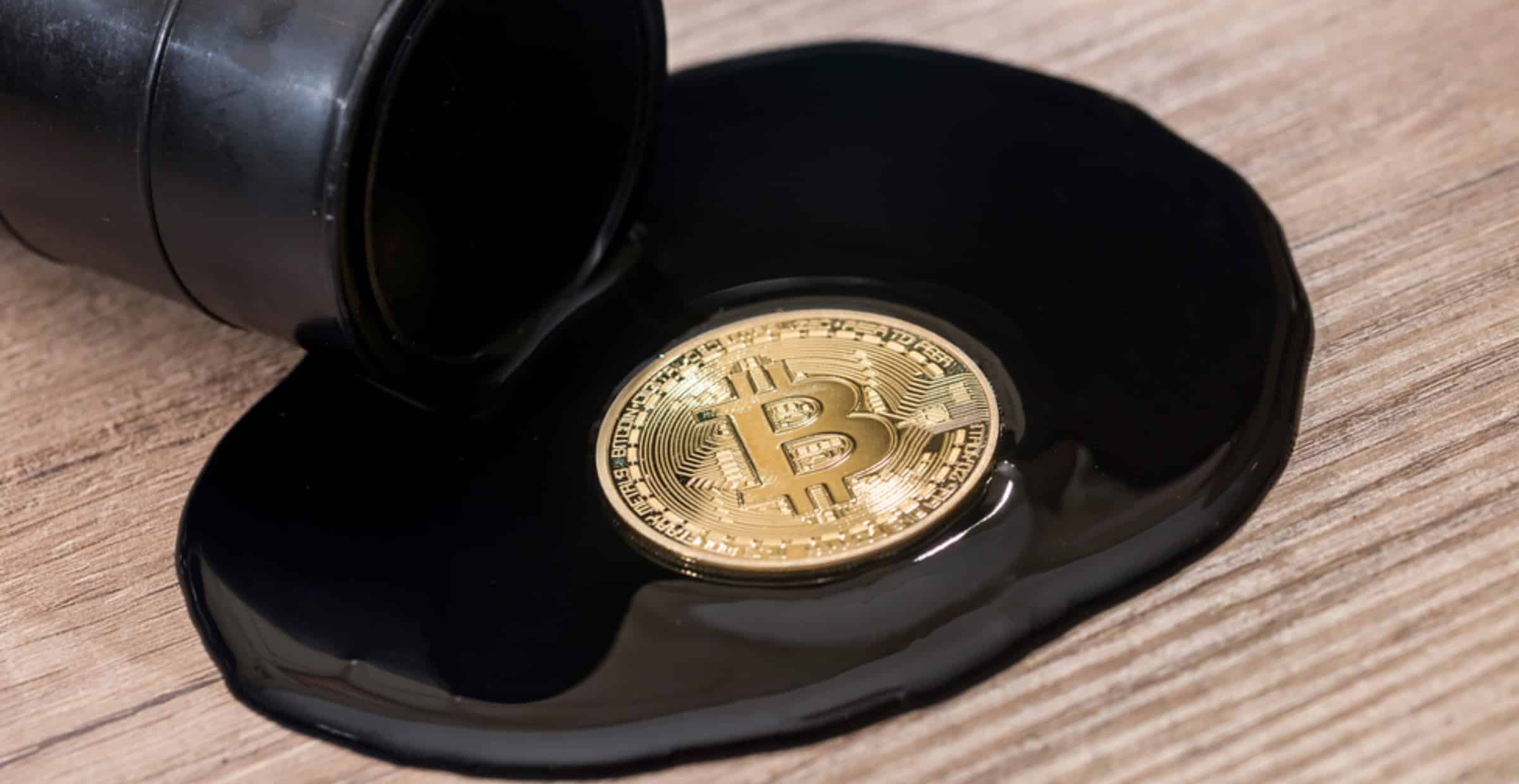 Nya siffror visar: Oljepriset långt mer volatilt än det för bitcoin
