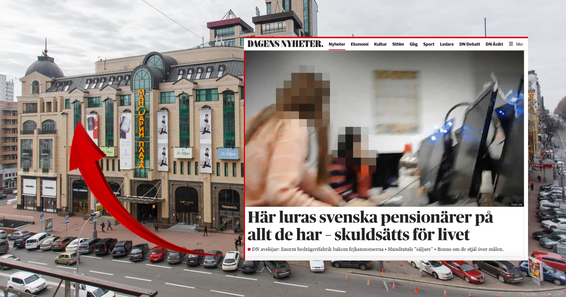 Här avslöjas bitcoinbedragarna – lurar svenskar från callcenter i Kiev.