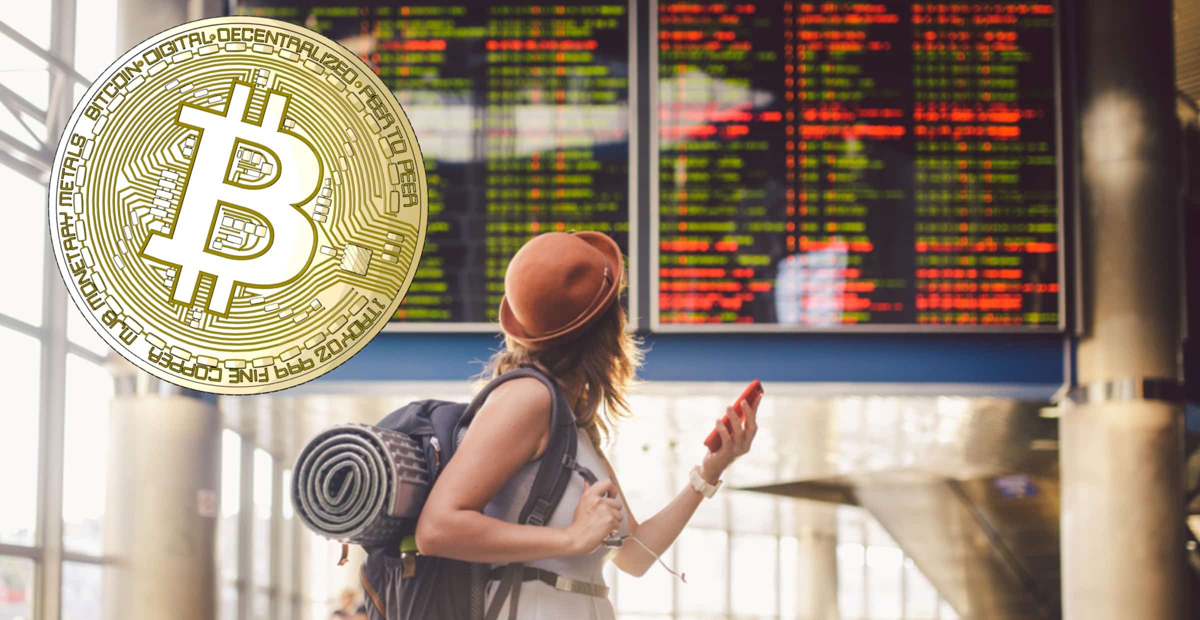 Nu kan du få ersättning i bitcoin när ditt plan är försenat