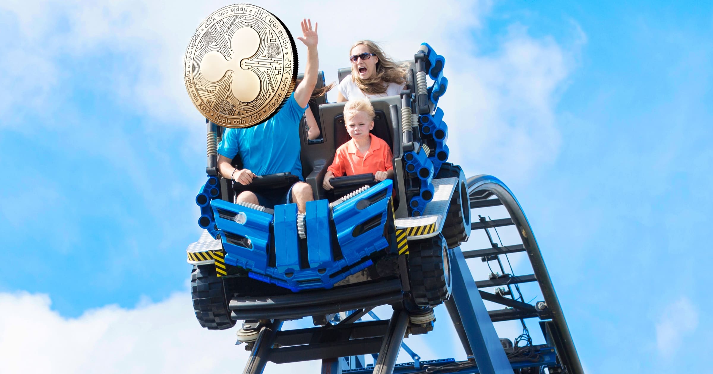 Xrp-priset på vild resa: Steg med 44 procent på bara några timmar – sedan kraschade det