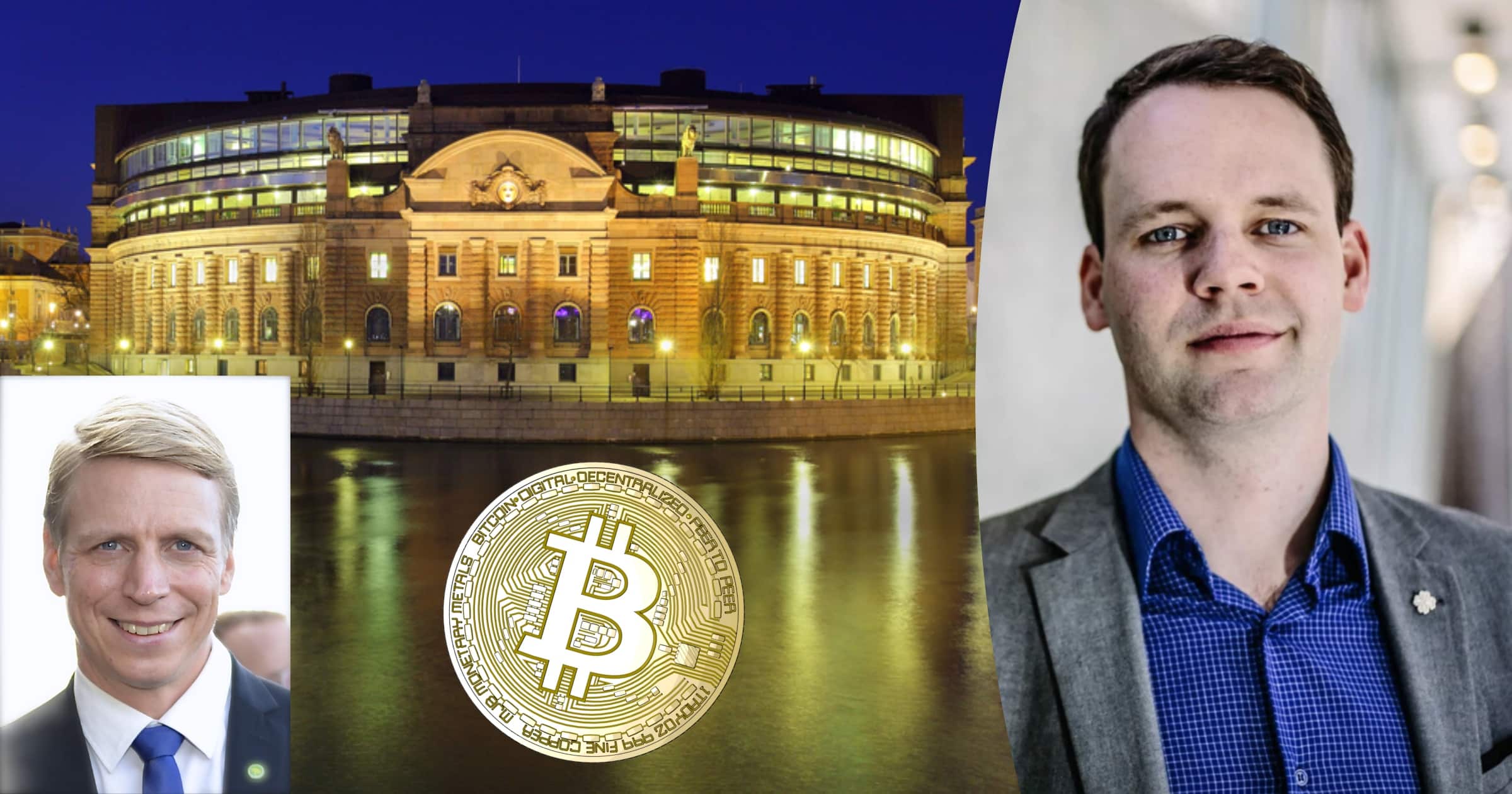 Rickard Nordin (C) ställer minister mot väggen – tycker inte regeringen tar kryptovalutor seriöst