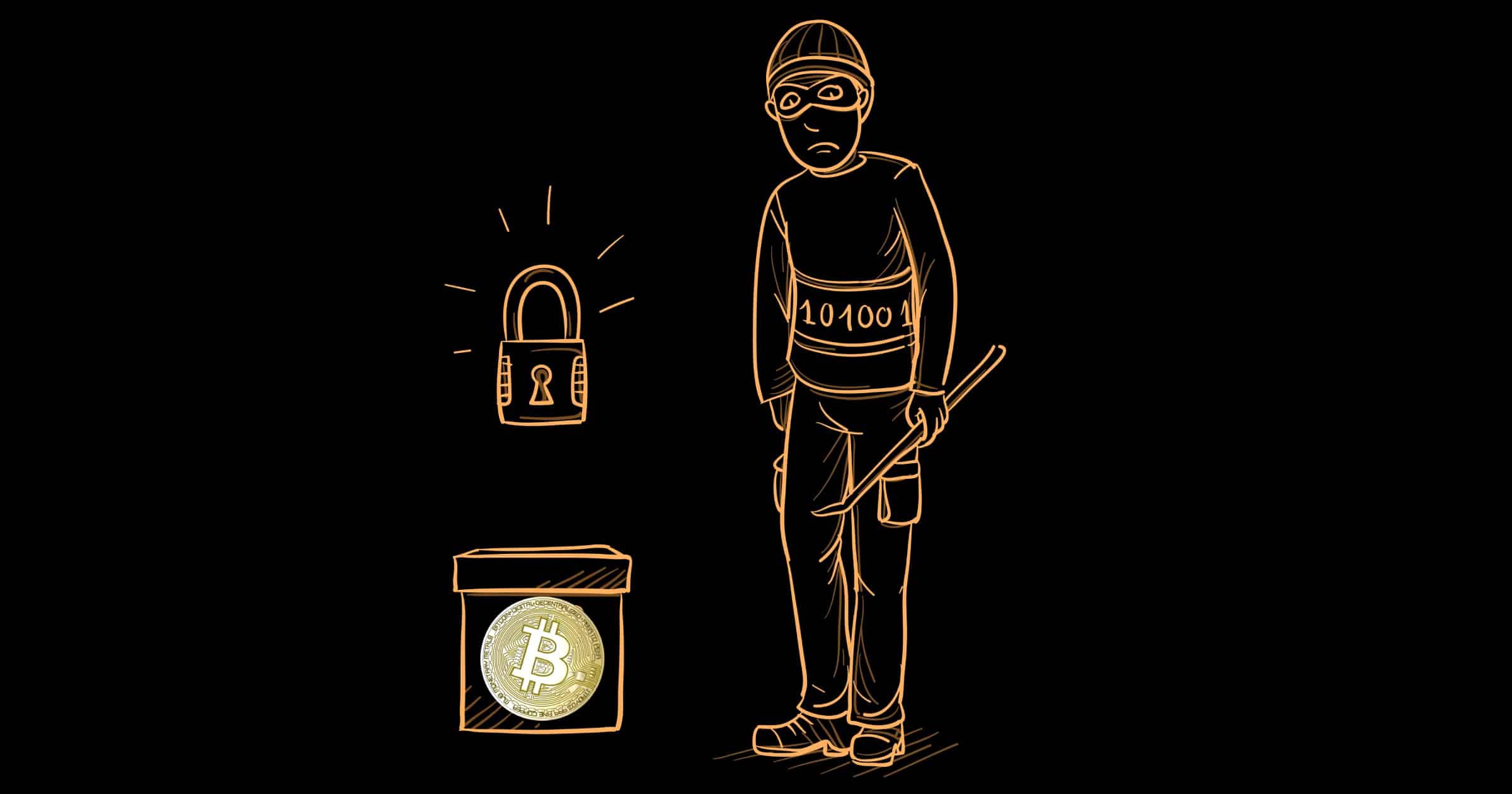 Kryptorelaterad brottslighet sjönk med 57 procent under 2020