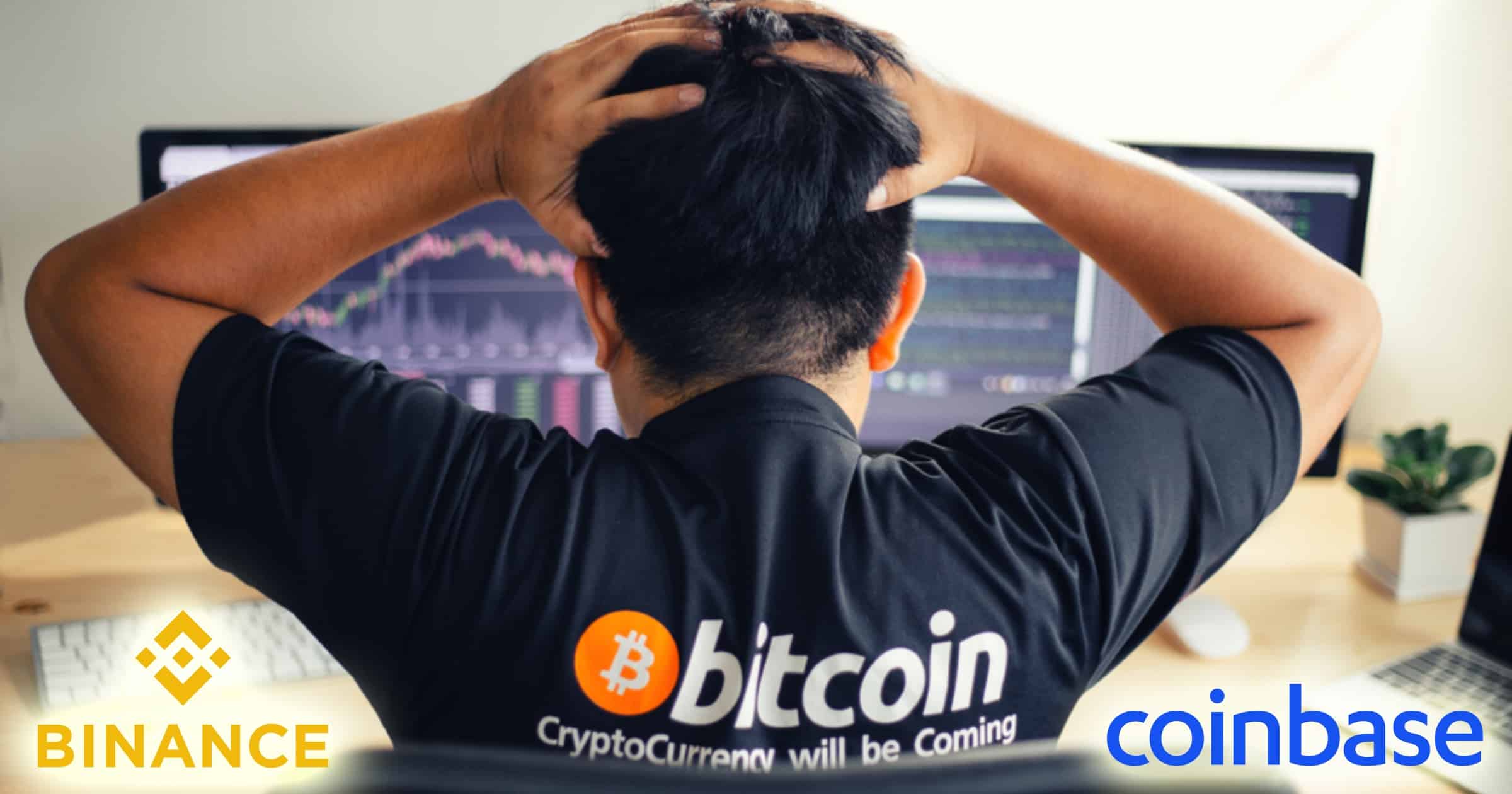 Flera stora kryptobörser hade problem under onsdagens prisras