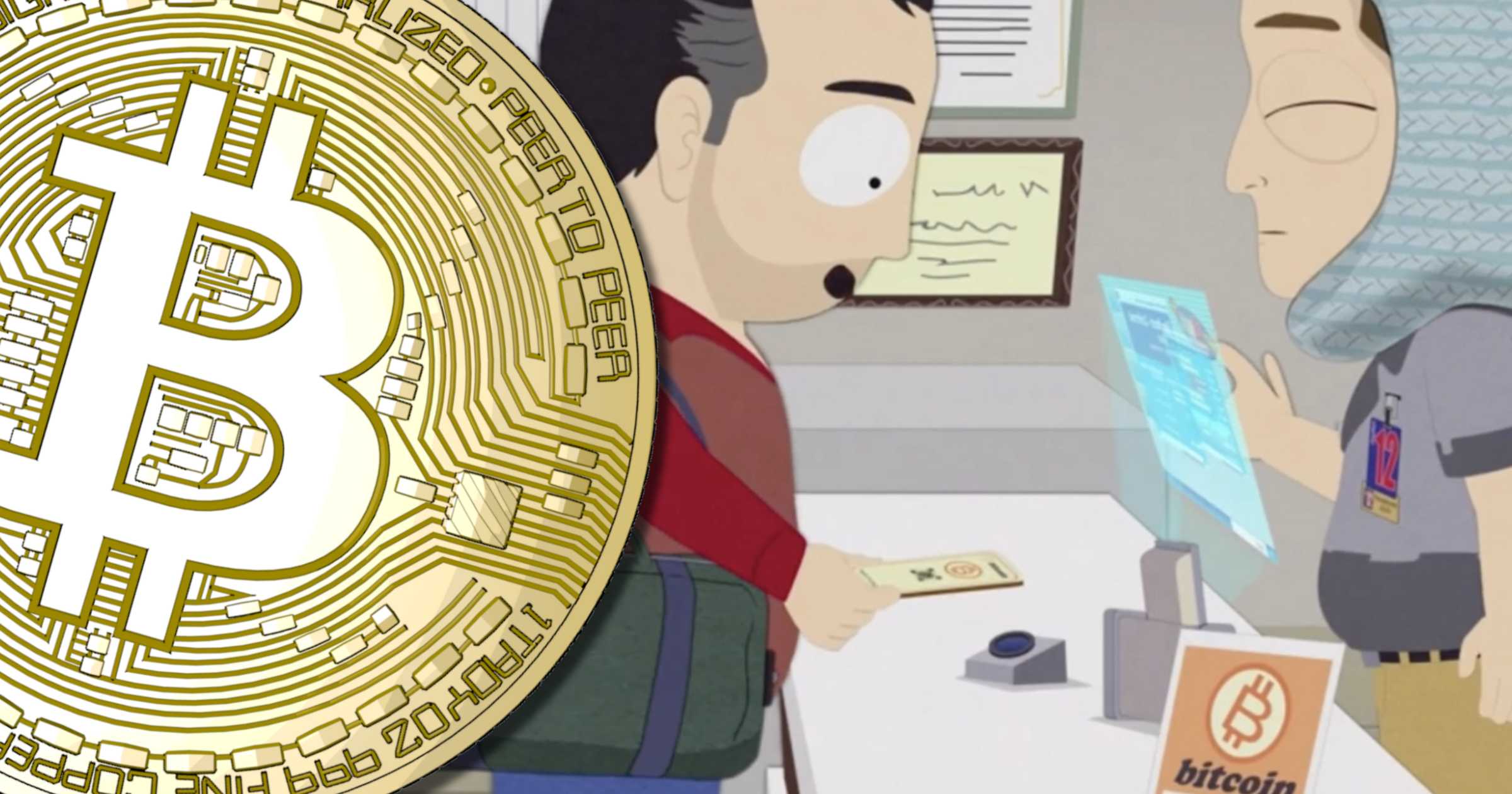 Populära tv-serien South Park gör referens till bitcoin